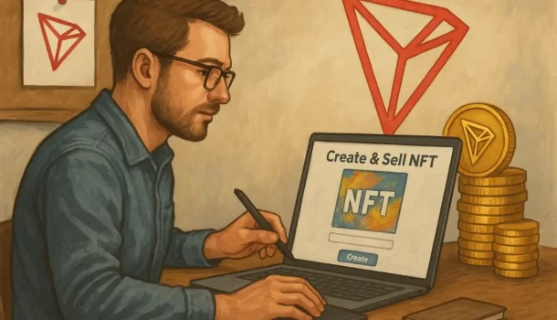 Как создать и продать NFT в сети Tron: полный гайд для новичков