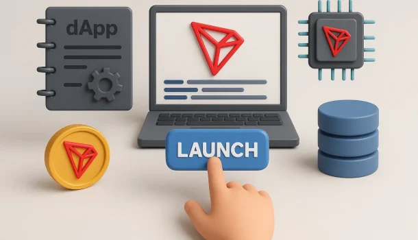 Как запустить собственное dApp-приложение на блокчейне Tron