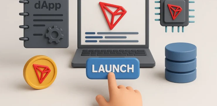 Как запустить собственное dApp-приложение на блокчейне Tron
