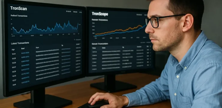 Аналитика сети Tron: как использовать TronScan и TronScope для мониторинга транзакций и статистики